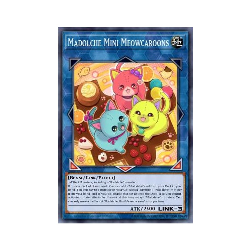 MP25-EN224 Madolche Mini Meowcaroons Ultra 1st Edition NM