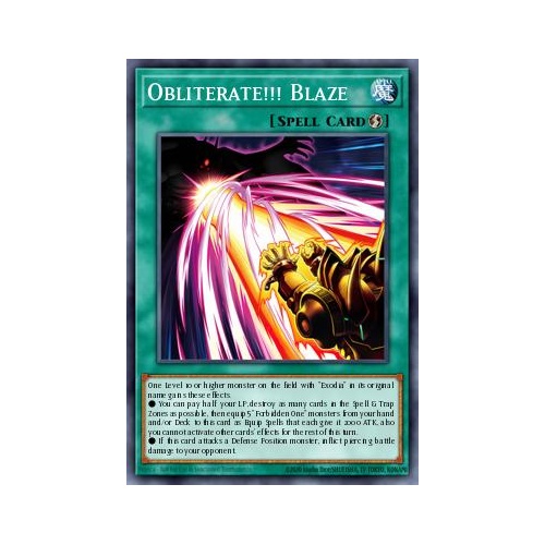 MP25-EN225 Obliterate!!! Blaze Ultra 1st Edition NM