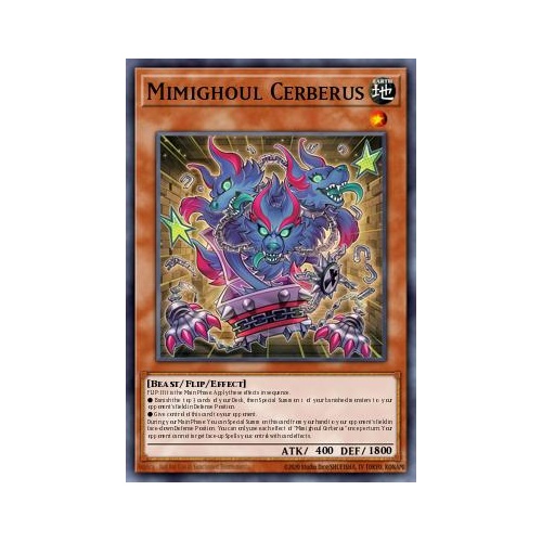 MP25-EN236 Mimighoul Cerberus Ultra 1st Edition NM