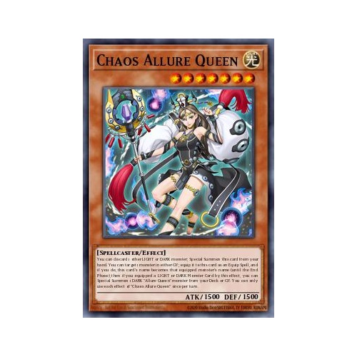 MP25-EN242 Chaos Allure Queen Ultra 1st Edition NM