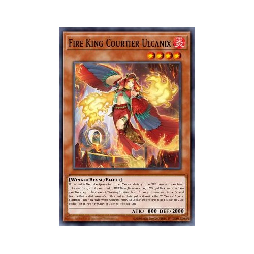 MP25-EN262 Fire King Courtier Ulcanix Ultra 1st Edition NM