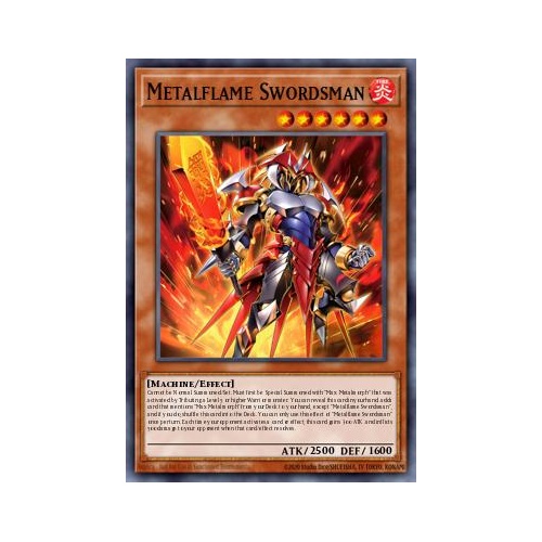 MP25-EN265 Metalflame Swordsman Ultra 1st Edition NM