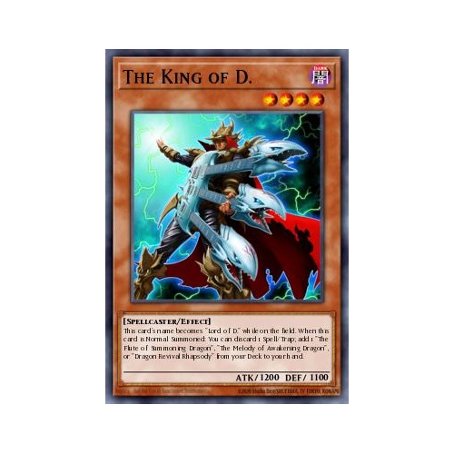 MP25-EN267 The King of D. Ultra 1st Edition NM