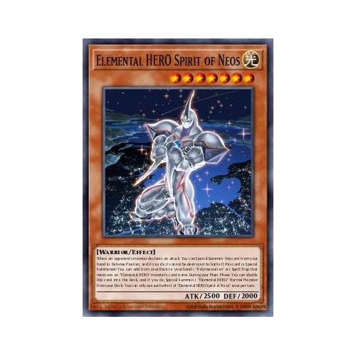 MP25-EN268 Elemental HERO Spirit of Neos Ultra 1st Edition NM
