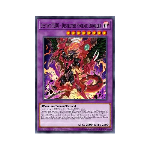 MP25-EN273 Destiny HERO – Destroyer Phoenix Enforcer Ultra 1st Edition NM