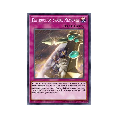 MP25-EN281 Destruction Sword Memories Ultra 1st Edition NM