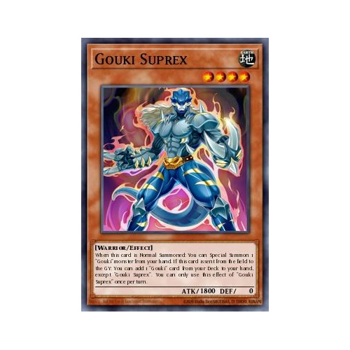 MP25-EN282 Gouki Suprex Ultra 1st Edition NM