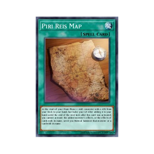 MP25-EN290 Piri Reis Map Ultra 1st Edition NM