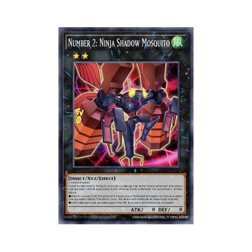 MP25-EN291 Number 2: Ninja Shadow Mosquito Ultra 1st Edition NM