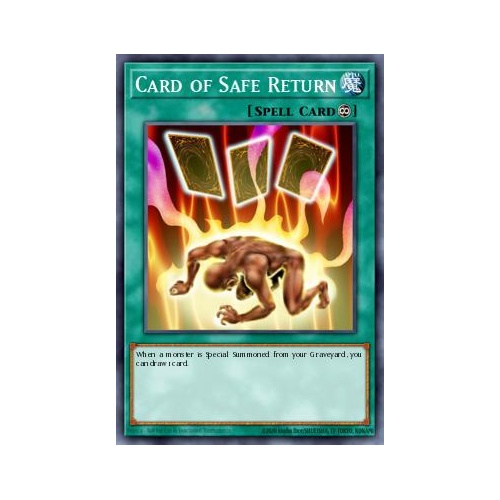 MP25-EN297 Card of Safe Return Ultra 1st Edition NM
