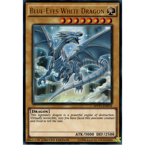MVP1-ENSV4 Blue-Eyes White Dragon Ultra Rare NM Limited Edition