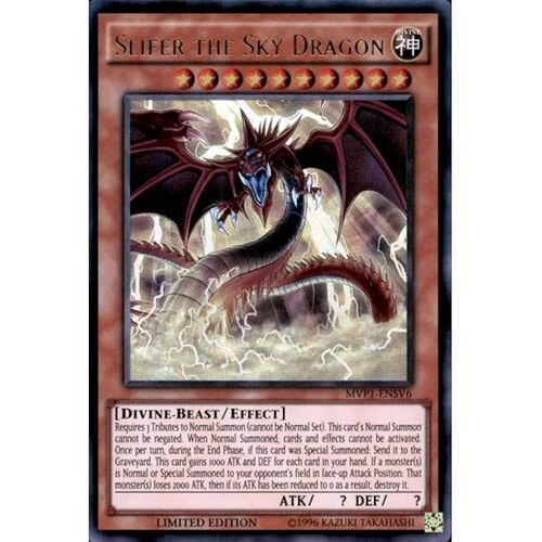 Slifer the Sky Dragon Ultra Rare MVP1-ENSV6 Limited Edition NM