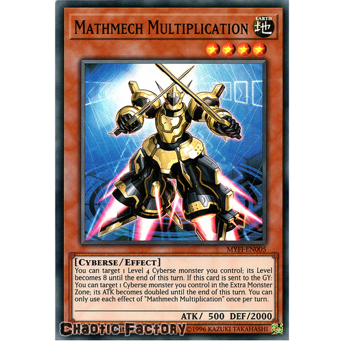 MYFI-EN005 Mathmech Multiplication Super Rare 1st Edition NM