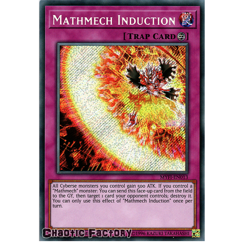 MYFI-EN013 Mathmech Induction Secret Rare 1st Edition NM