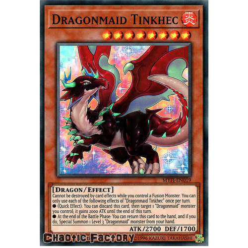 MYFI-EN019 Dragonmaid Tinkhec Super Rare 1st Edition NM