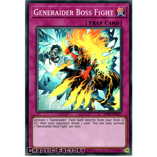 MYFI-EN037 Generaider Boss Fight Super Rare 1st Edition NM