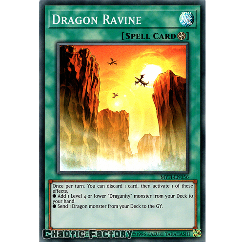 MYFI-EN056 Dragon Ravine Super Rare 1st Edition NM