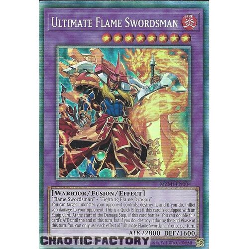 Collector's Rare MZMI-EN004 Ultimate Flame Swordsman 1st Edition NM