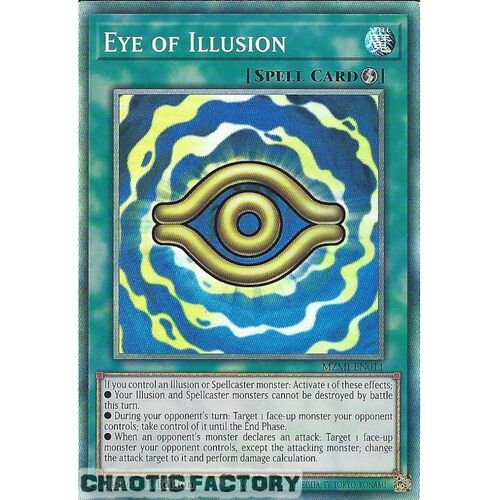 Collector's Rare MZMI-EN011 Eye of Illusion 1st Edition NM