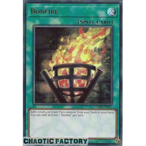 MZMI-EN016 Bonfire Ultra Rare 1st Edition NM