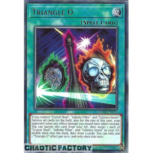 MZMI-EN020 Triangle O Rare 1st Edition NM