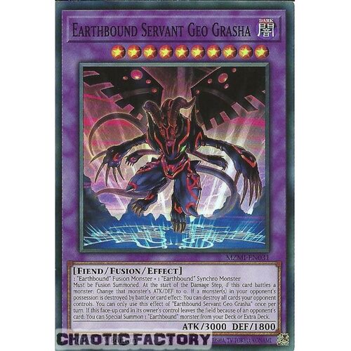 MZMI-EN031 Earthbound Servant Geo Grasha Super Rare 1st Edition NM