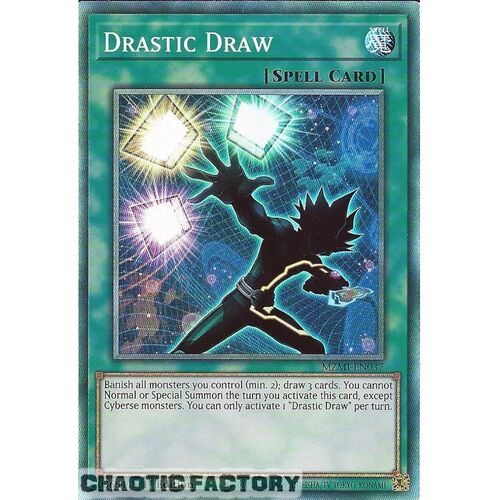 Collector's Rare MZMI-EN037 Drastic Draw 1st Edition NM