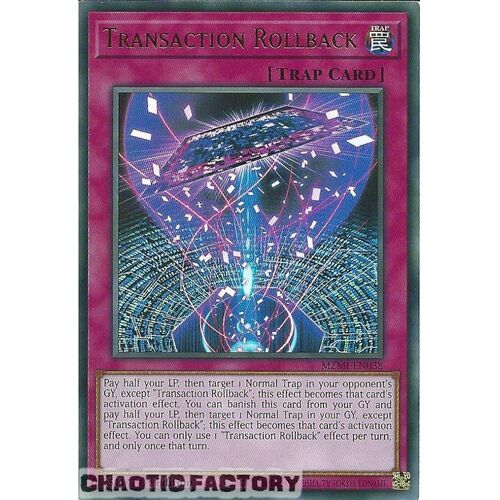 MZMI-EN038 Transaction Rollback Ultra Rare 1st Edition NM