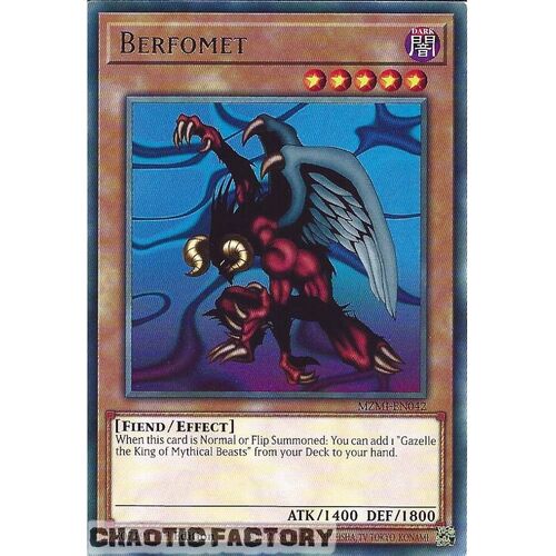 MZMI-EN042 Berfomet Rare 1st Edition NM