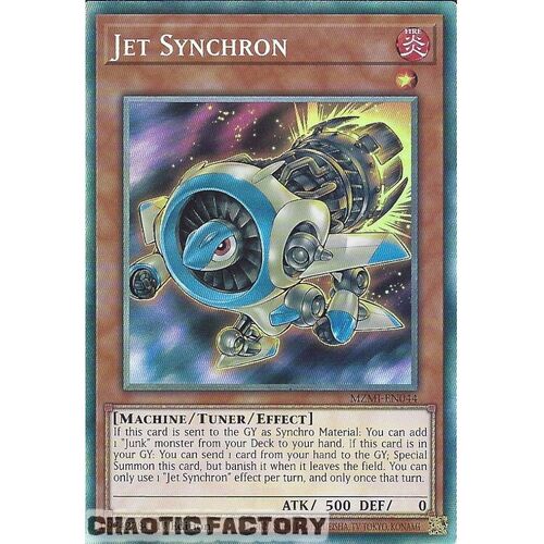Collector's Rare MZMI-EN044 Jet Synchron 1st Edition NM
