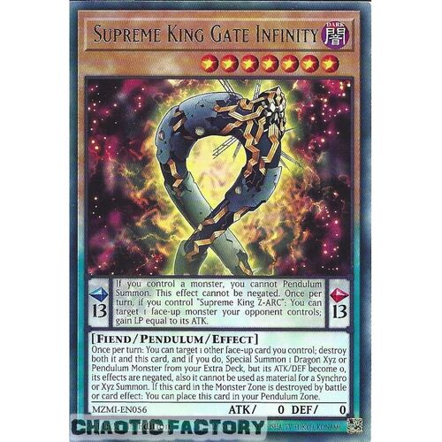 MZMI-EN056 Supreme King Gate Infinity Rare 1st Edition NM