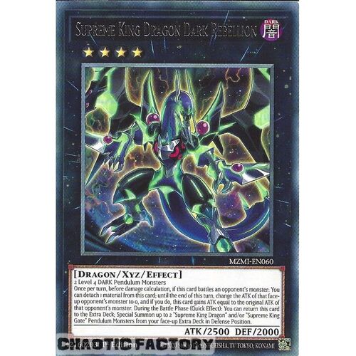 MZMI-EN060 Supreme King Dragon Dark Rebellion Rare 1st Edition NM