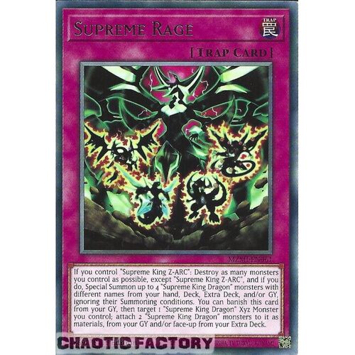 MZMI-EN061 Supreme Rage Rare 1st Edition NM
