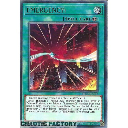 MZMI-EN081 EMERGENCY! Rare 1st Edition NM