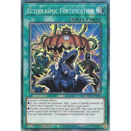 MZMU-EN008 Ectoplasmic Fortification Collector's Rare 1st Edition NM