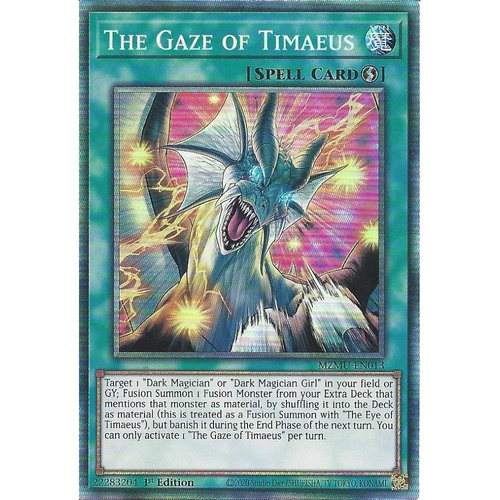 MZMU-EN013 The Gaze of Timaeus Collector's Rare 1st Edition NM