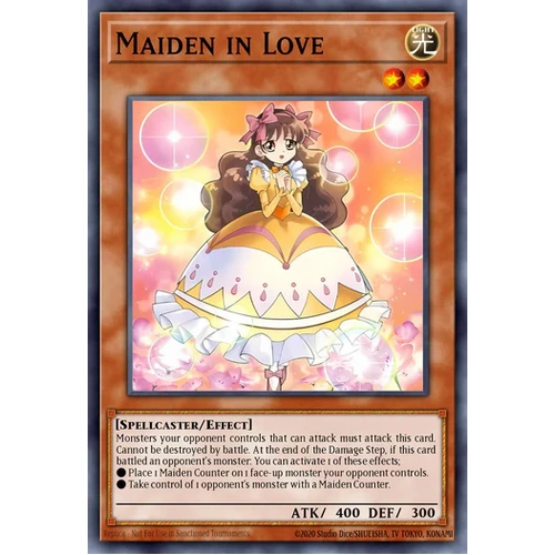MZMU-EN020 Maiden in Love Collector's Rare 1st Edition NM