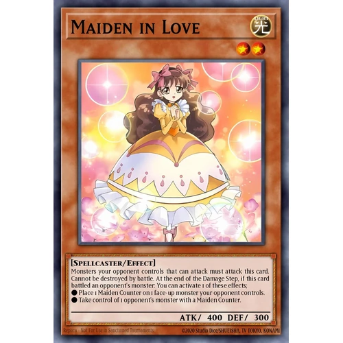 MZMU-EN020 Maiden in Love Super Rare 1st Edition NM