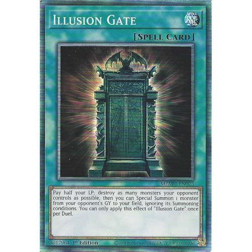 MZMU-EN023 Illusion Gate Collector's Rare 1st Edition NM