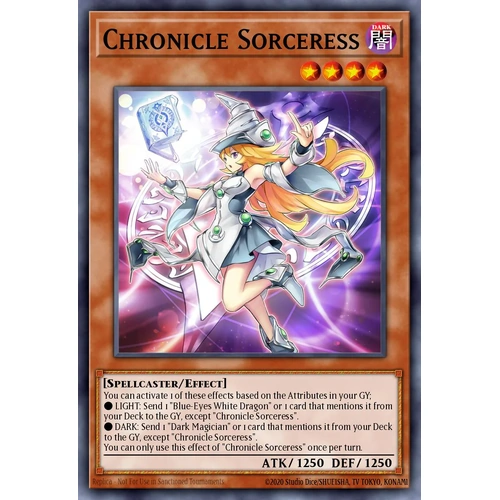 MZMU-EN032 Chronicle Sorceress Super Rare 1st Edition NM