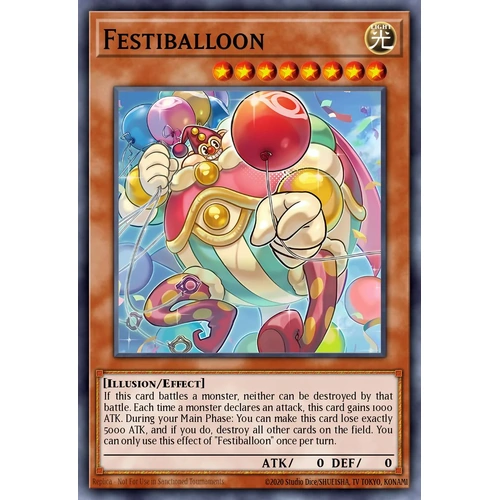 MZMU-EN035 Festiballoon Rare 1st Edition NM