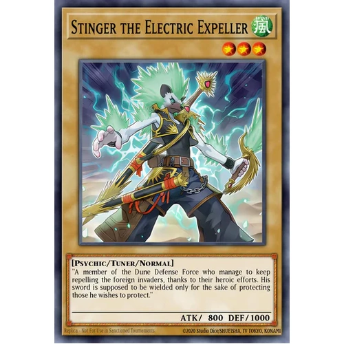 MZMU-EN040 Stinger the Electric Expeller Rare 1st Edition NM
