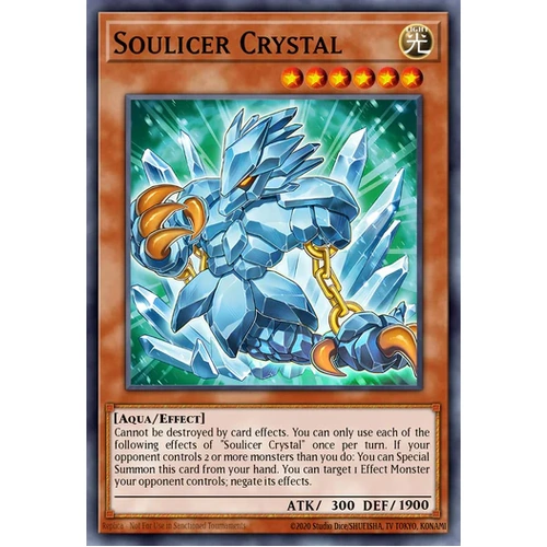 MZMU-EN042 Soulicer Crystal Rare 1st Edition NM