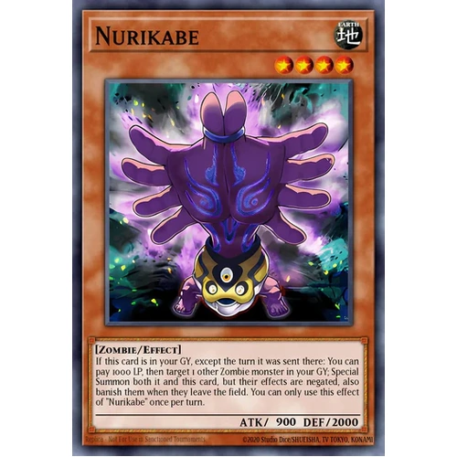 MZMU-EN044 Nurikabe Rare 1st Edition NM