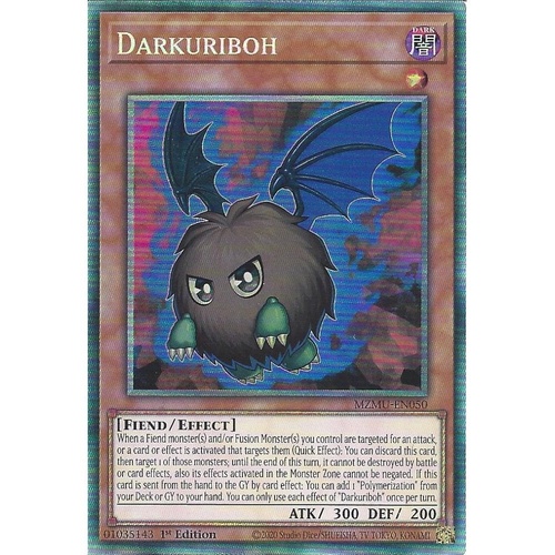 MZMU-EN050 Darkuriboh Collector's Rare 1st Edition NM