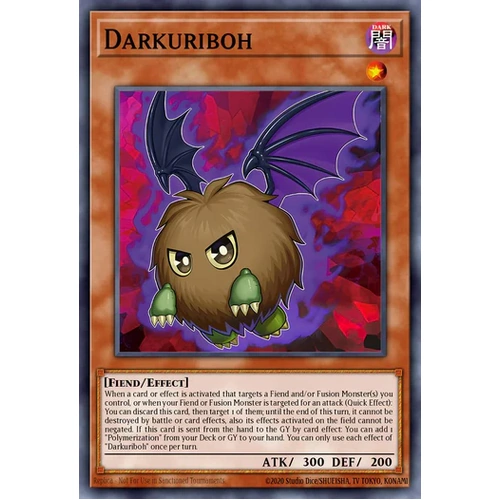 MZMU-EN050 Darkuriboh Collector's Rare 1st Edition NM