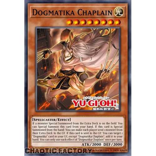 MZMU-EN052 Dogmatika Lawbringer Ultra Rare 1st Edition NM