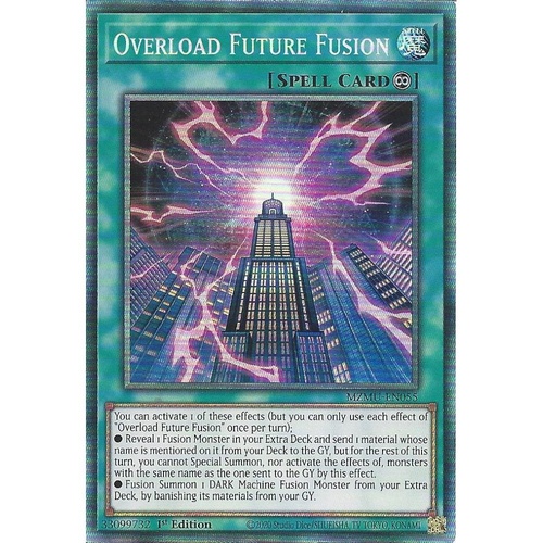 MZMU-EN055 Overload Future Fusion Collector's Rare 1st Edition NM
