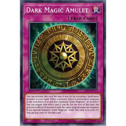 MZMU-EN057 Dark Magic Talisman Rare 1st Edition NM