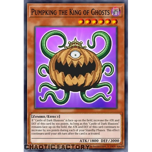MZMU-EN061 Pumpking the King of Ghosts Secret Rare 1st Edition NM